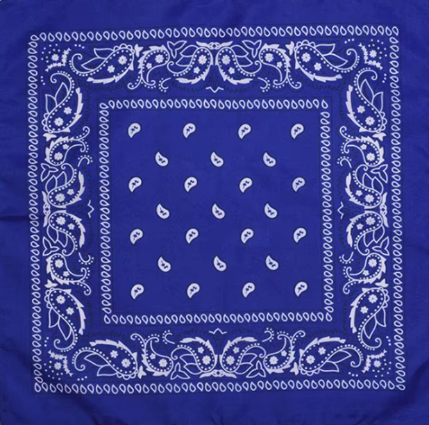 HoopLa - Wholesale Bandana - Women's - Bandana- 22" X 22"  100% Cotton Square Bandana Scarf5