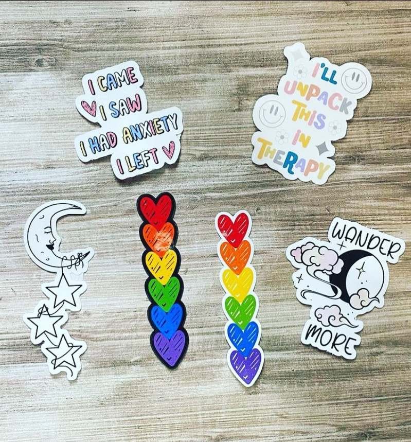 Rebel and Siren Stickers - Wholesale Sticker - Rainbow Raccoon | Animal | Pride | Waterproof Sticker | 3"6