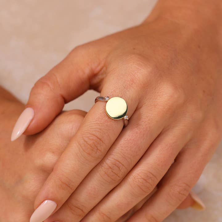 Ideaure Jewelry - Wholesale Band/stacked ring - Alice Flip Ring6