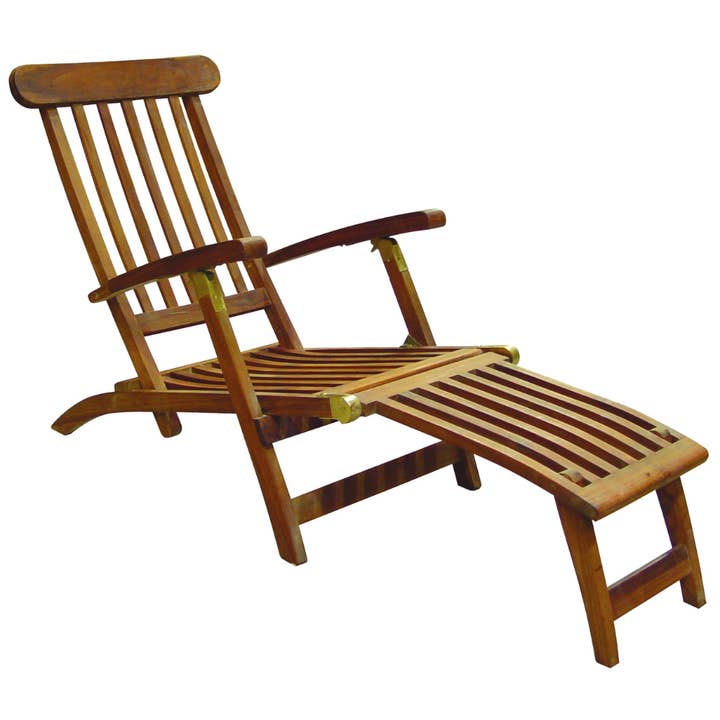 Nordic Teak - Wholesale Chaise Lounge - Nordic Style Teak Oiled Outdoor Sun Lounger