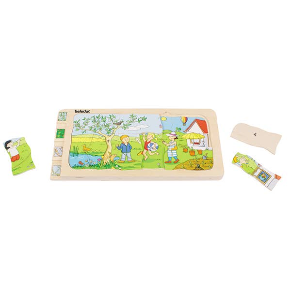 Beleduc - Wholesale Puzzle - Kids - Layer-Puzzle "4 Seasons" - Beleduc