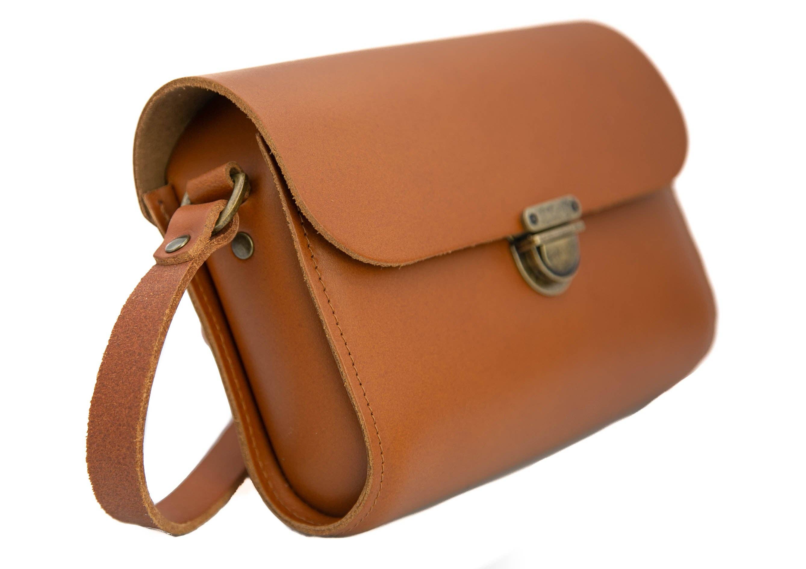 Tan Leather Satchel - Leilani for wholesale on Faire2