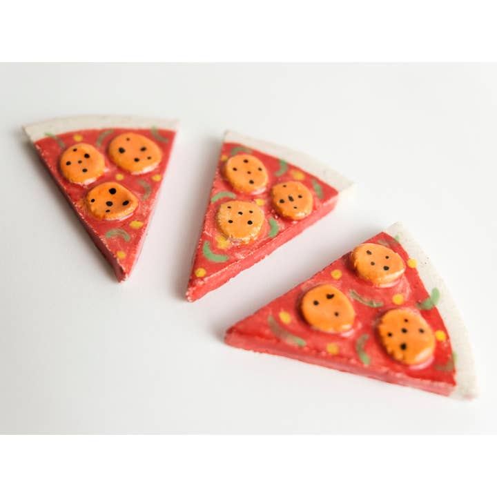 Matilde Horta - Wholesale Magnet - Pizza - Handmade Ceramic Magnets8
