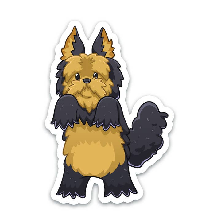 Yorkshire Terrier Sticker | Cute Dog Gifts For Kids 5+ for wholesale by Vancity Stickers