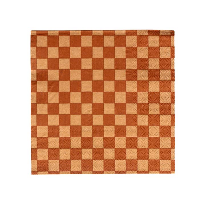 Jollity & Co. + Daydream Society - Wholesale Disposable Napkin - Check It! Large Napkins - 16 Pk. - 11 Color Options