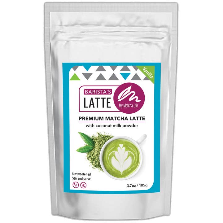 My Matcha Life Products Inc. - Wholesale Health/Detox Tea - Barista's Premium Matcha Latte - Vanilla