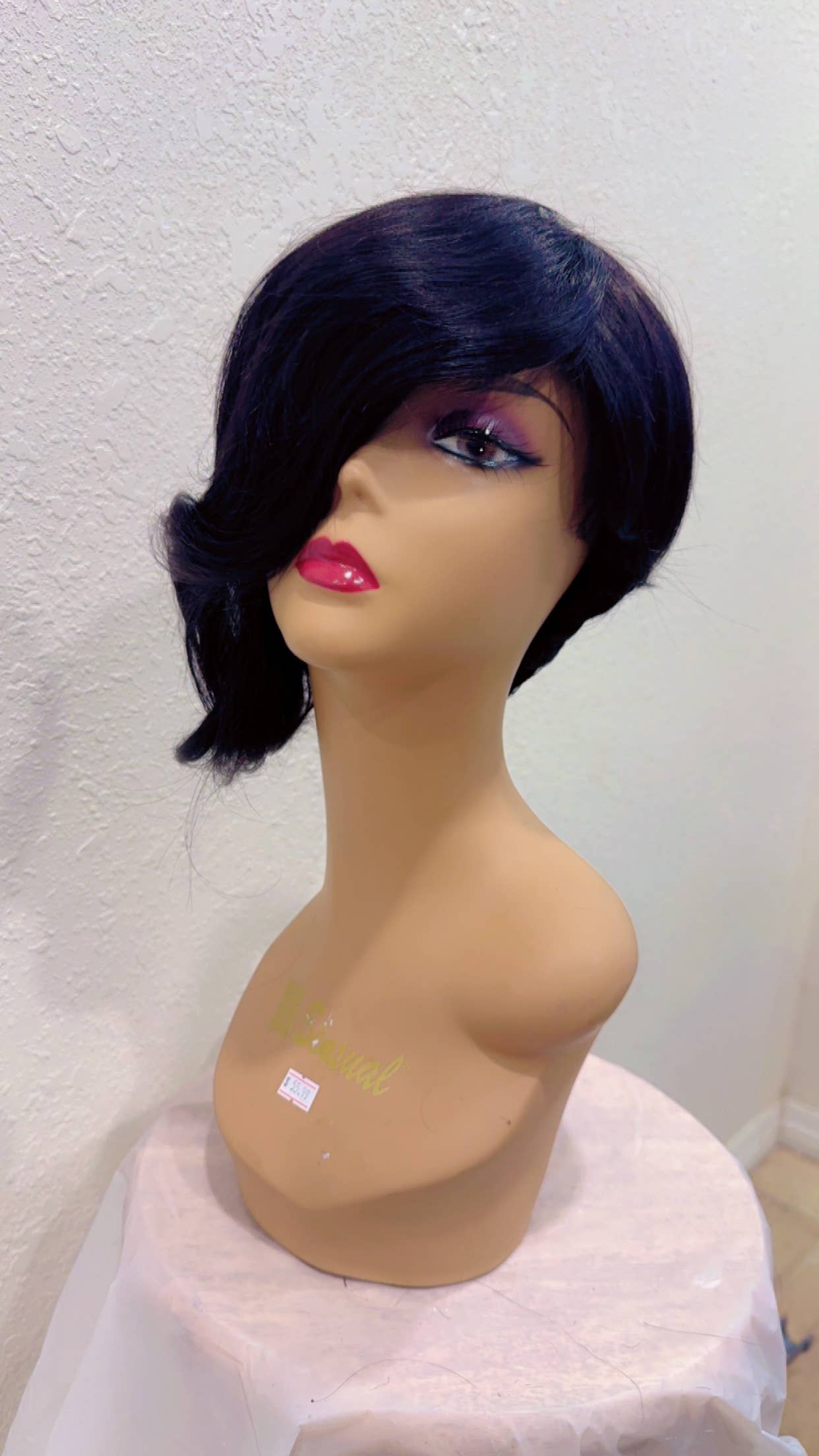 U-Got Beauty Hair & Supply Store - Wholesale Hair Extensions - Short Pixie Cut Human Hair Wig with Bangs 3
