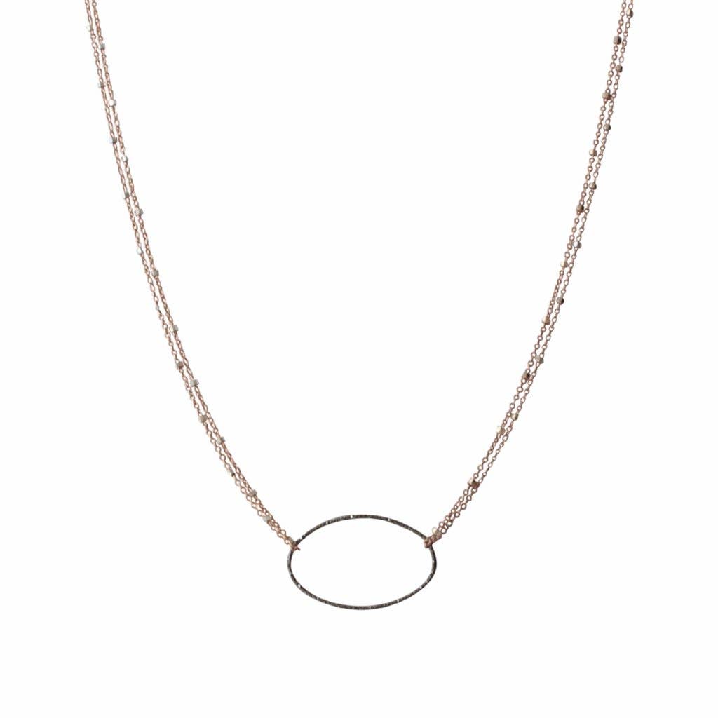 Rebecca Scott Jewelry - Vendita all'ingrosso Collana con ciondolo/pendaglio - Collana a maglie moderne.1