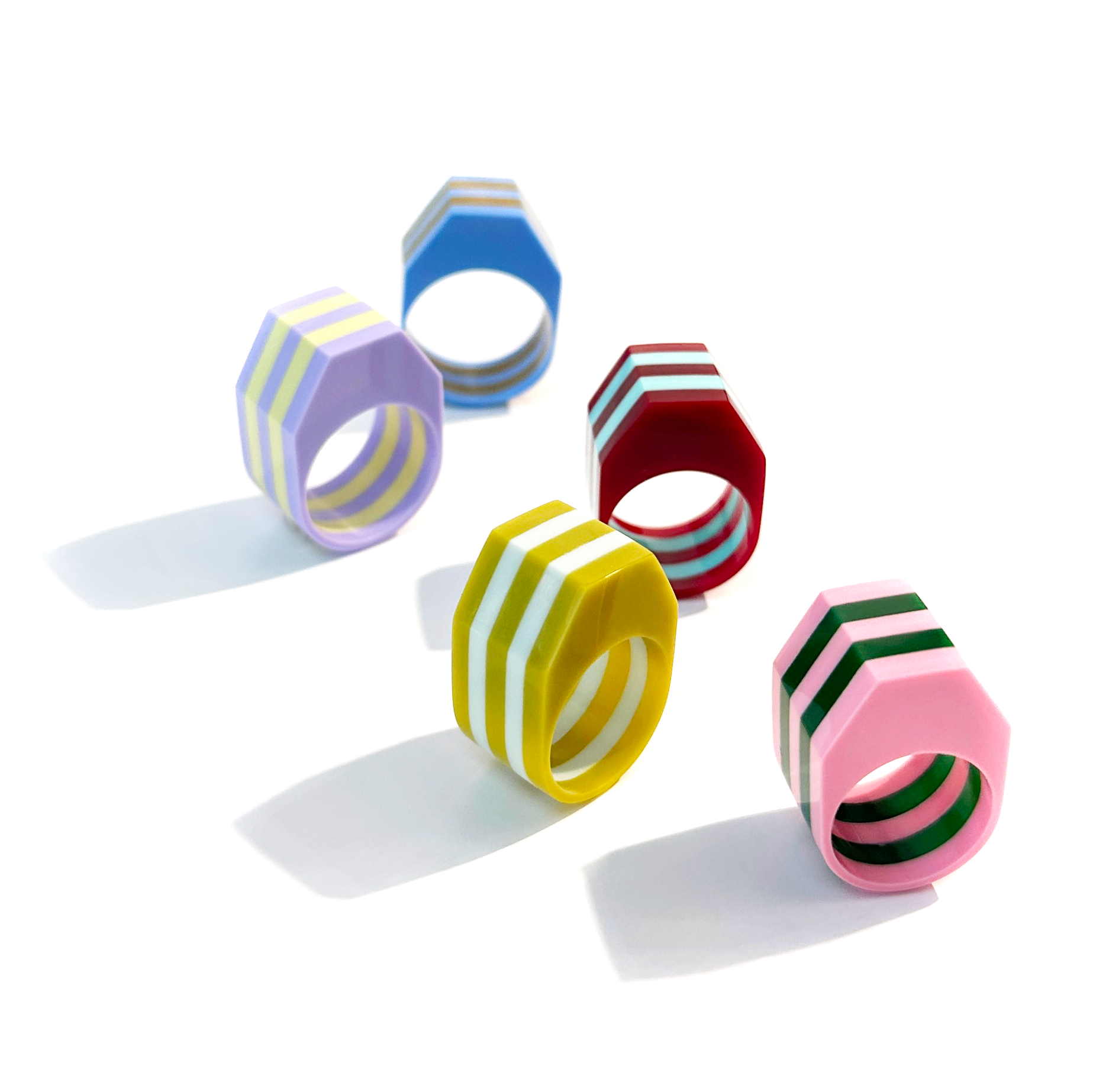 Combinist Goods - Wholesale Cocktail/Statement Ring - Form Ring12