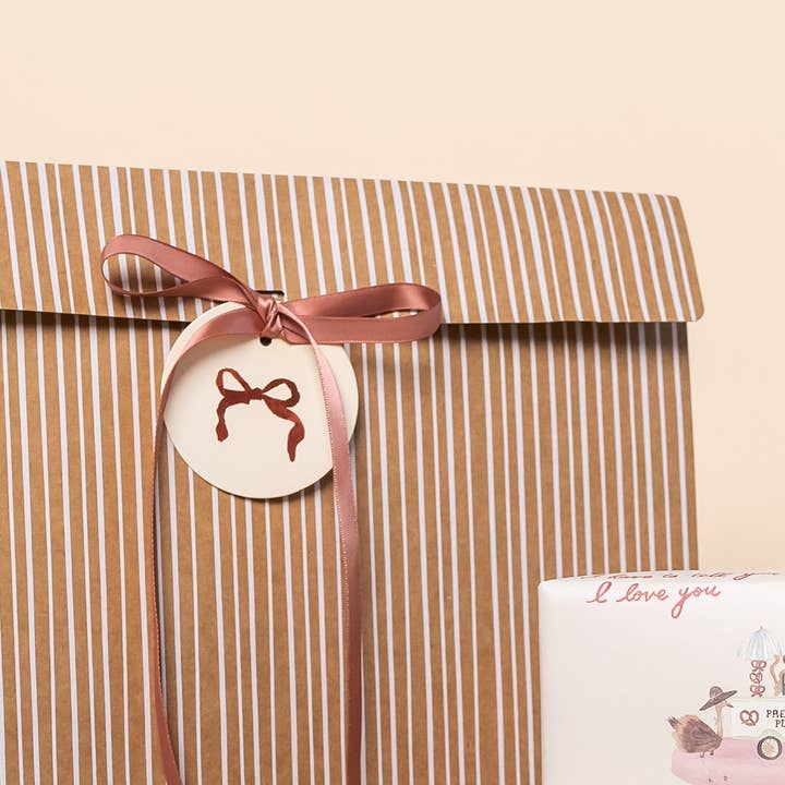 Parcel Paper - Wholesale Ribbon - Gift Wrapping - 'Heirloom Pink' Satin Ribbon4