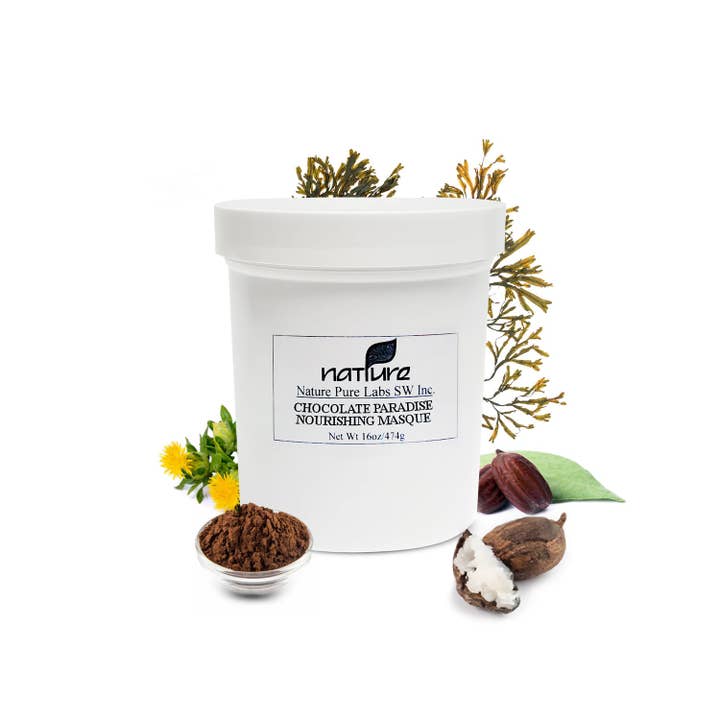 Professional Chocolate Paradise Nourishing Masque / 1.0lb for wholesale by NATPURE Clinical Skin Care