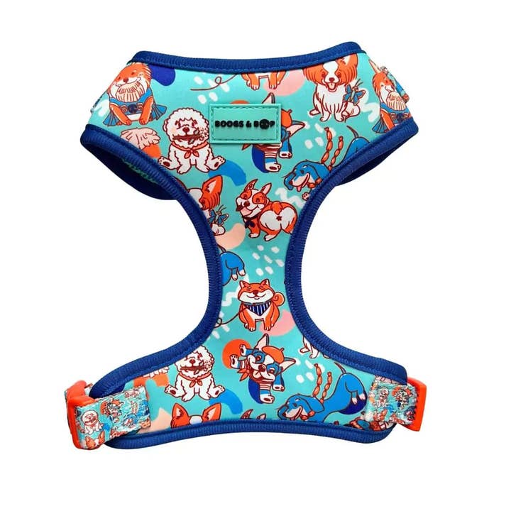 Adjustable Beloved Breeds Dog Harness for wholesale by Boogs & Boop