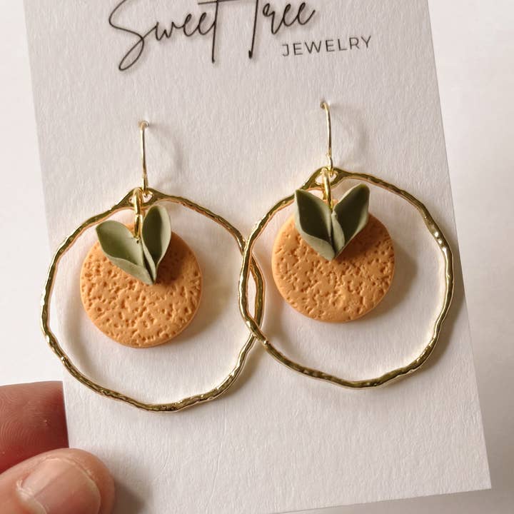 Orange Fruit Dangles | GBO, Tennessee, Gifts for wholesale by Sweet Tree