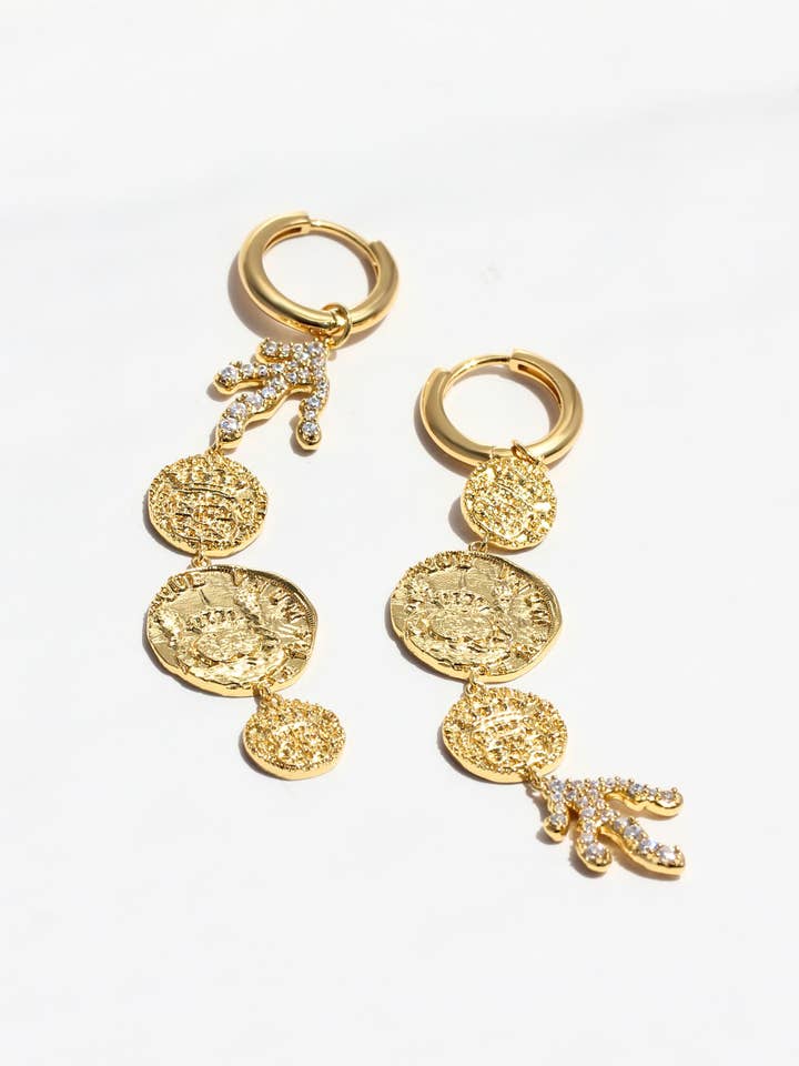 Treasure Earrings for wholesale by Jackie Mack
