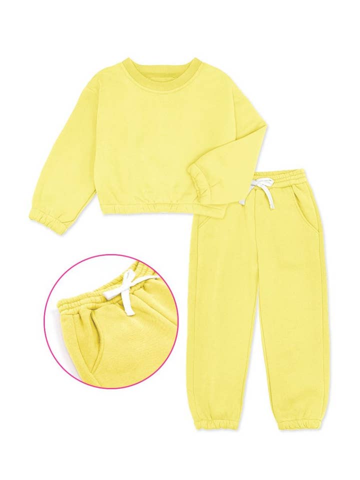Cutie Patootie Clothing - Wholesale Activewear Set - Kids - SO TKSS-22-3002TT Toddler's 2 pc Pant Jog Set