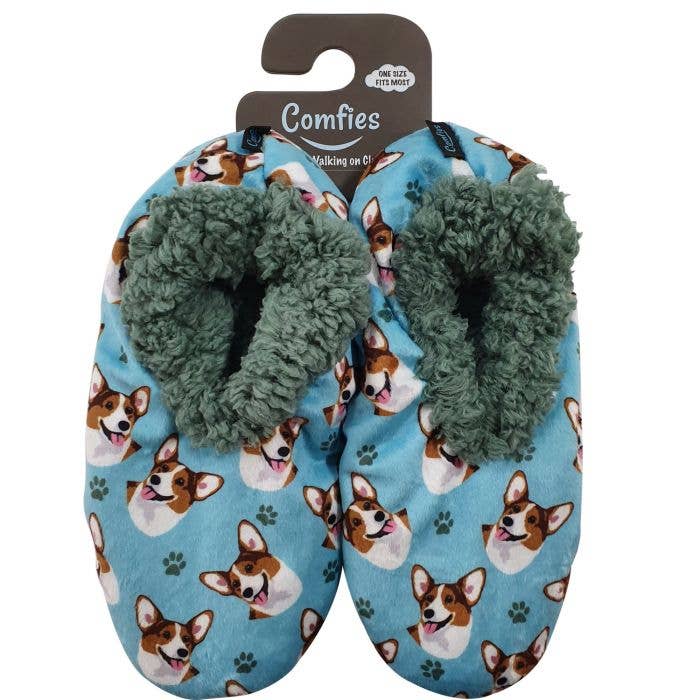 E&S Pets - Wholesale Slippers - Women's - Welsh Corgi Slippers0
