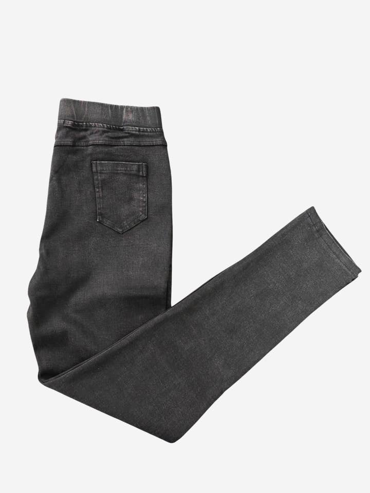 Superbia - Wholesale Pants - Women's - High Waist 4 way Pull-on Stretch Stone Wash Magic Jeggings7