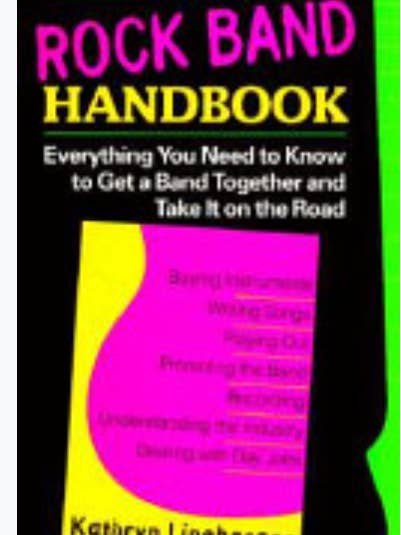 Rockband-håndbogen Kathryn Lineberger Bog for engroshandel hos Real Retro