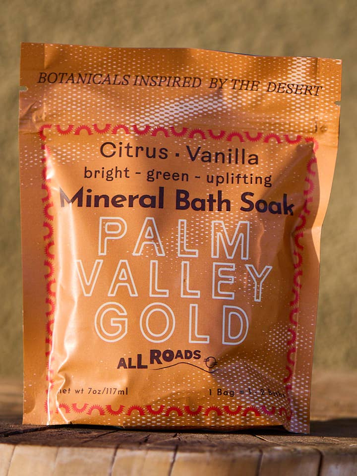 Bath Soak - Palm Valley Gold for wholesale by All Roads
