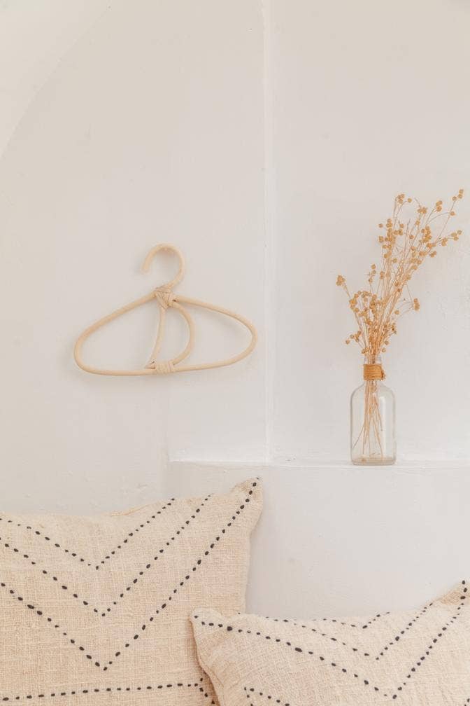 Village Thrive - Wholesale Clothes Hangers - Kids Rattan Hanger Collection1