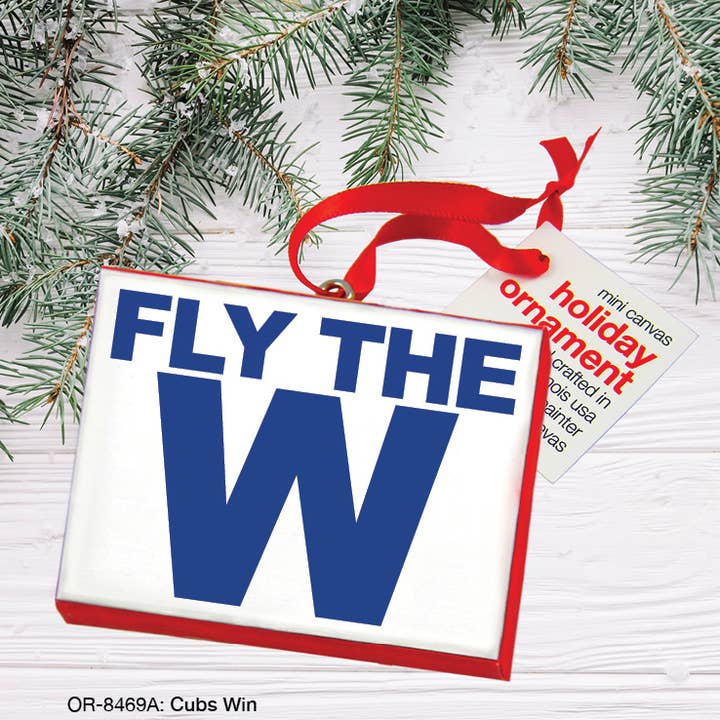 Cubs Win, Ornement (OR-8469A) pour la vente par Printed Canvas