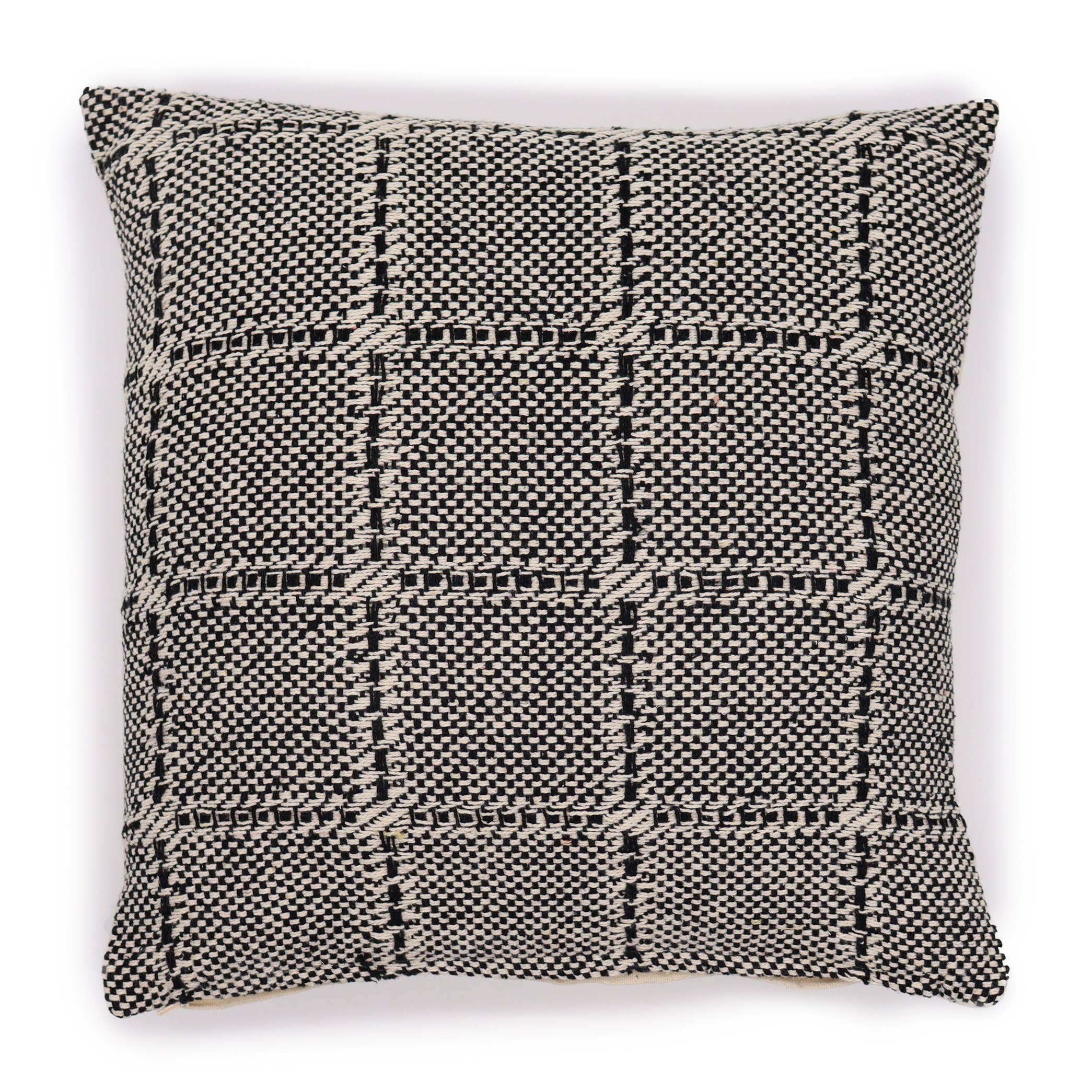 Ancient Wisdom - Wholesale Throw Pillow Cover - Classic Cushion Cover - Squares Grey - 40x40cm0