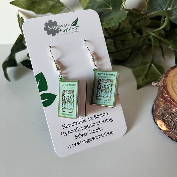 Sageware - Vendita all'ingrosso Orecchini pendenti - Orecchini Mini Book14