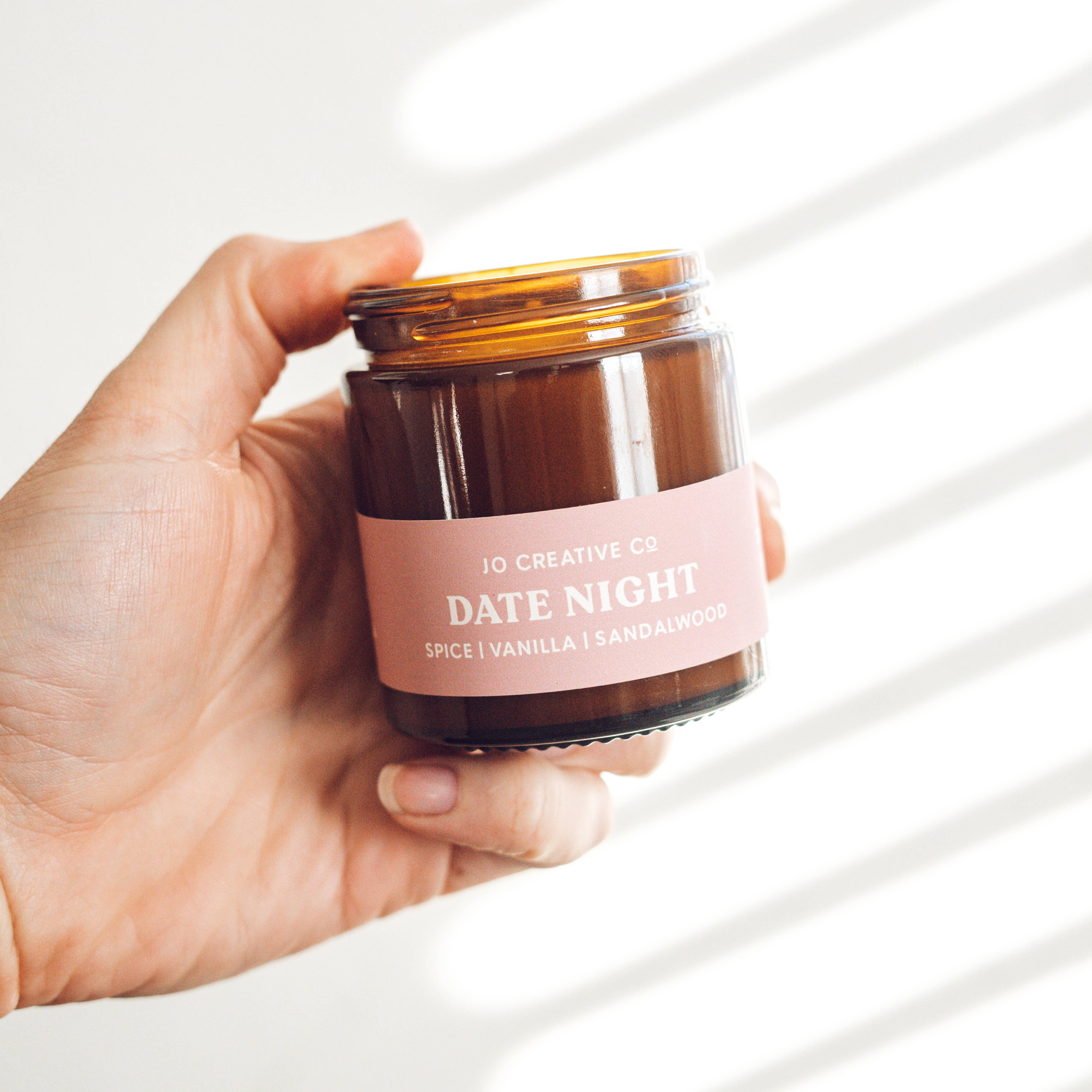 Jo Creative Co - Wholesale Jar/Filled Candle - Date Night Candle5