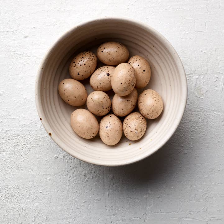 The Chocolate Society – wholesale Chocolate – Salted Caramel Quail Eggs Mini Egg