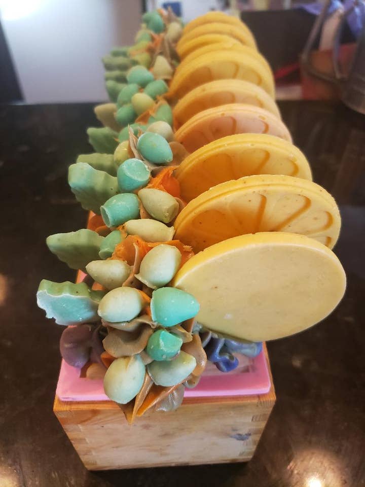 Poire aigre : poire juteuse, citron, brandy pour la vente par Zinnia Virgo Soaps, LLC