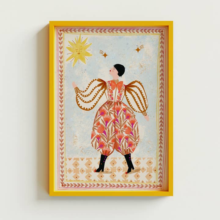 Folk Man for wholesale by Carole Hillman