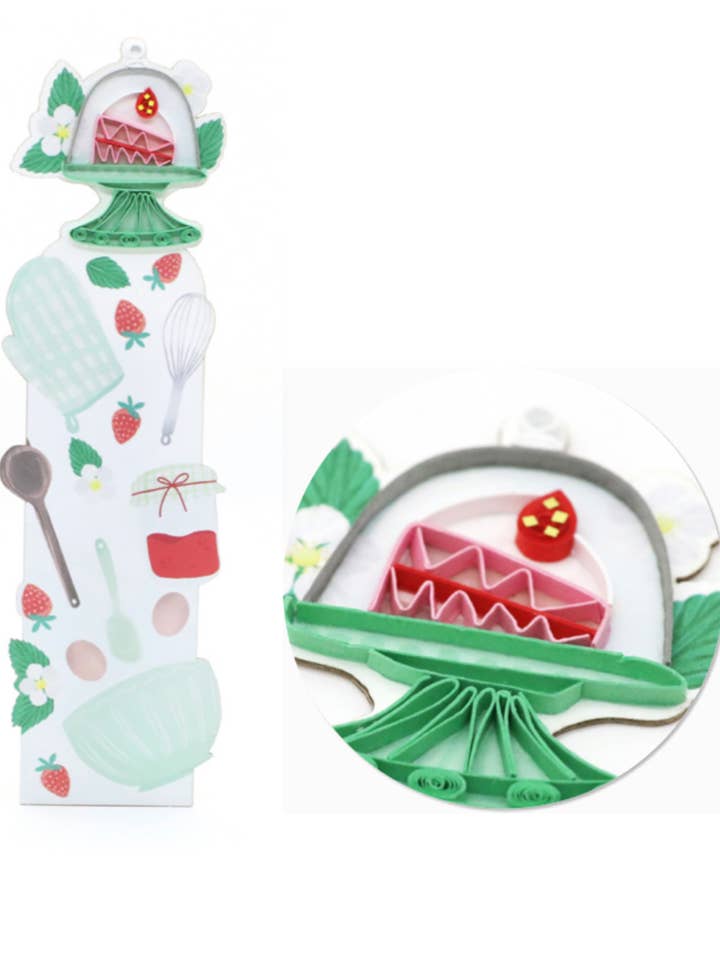 BOOKMARK BAKING QUILLING ORIGAMO for wholesale by Notes & Queries, Inc.