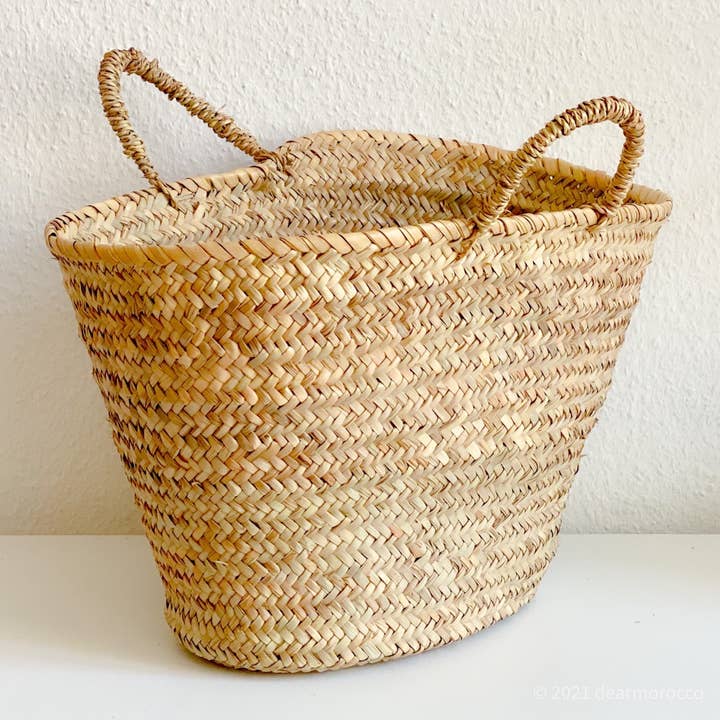 dear Morocco - Wholesale Basket - French market basket // Moroccan bag //Natural