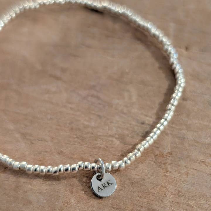 ARK Stretch & Stack Bracelet - Simply Silver for wholesale by ARKHOUSE®