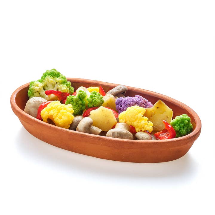 Crystalia - Wholesale Dish - Handmade Terracotta Dish, Ellipse5