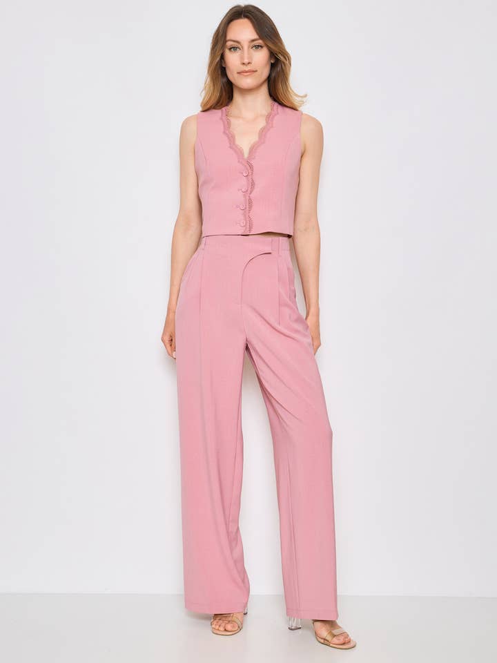 LULUMARY - Wholesale Suit vest – Women′s - Buttoned vest GL01716