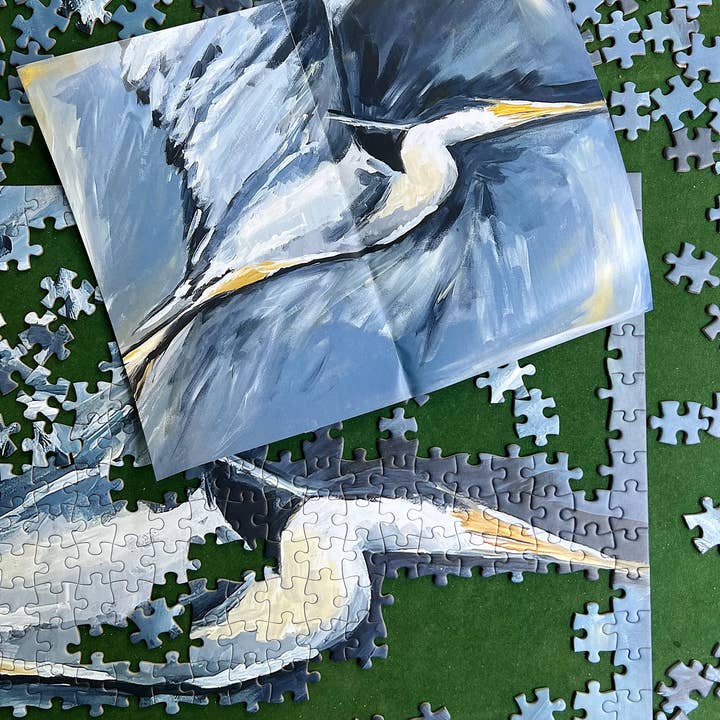 Cate Paper Co. - Wholesale Puzzle - Adult - Great Blue Heron Puzzle