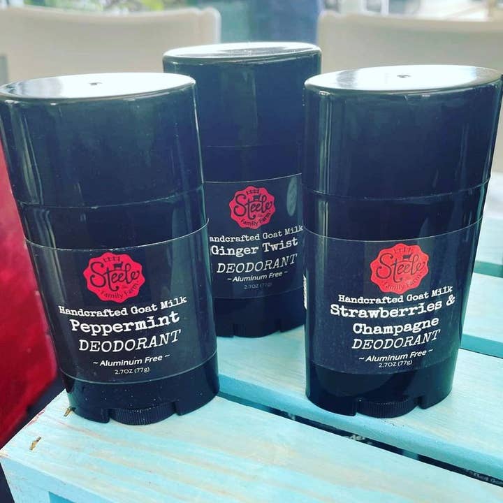 Steele Family Farm - Wholesale Deodorant - Unisex - Handcrafted Goat Milk Deodorant3