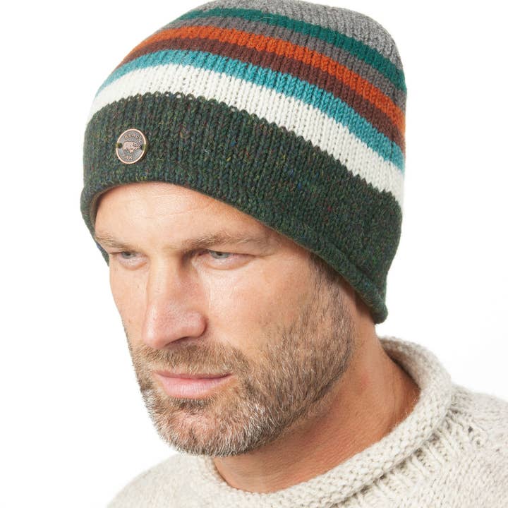 Black Yak Ltd - Wholesale Beanie - Women's - Heather Edge Beanie Pure Wool Hat - Knitted - Fair Trade7