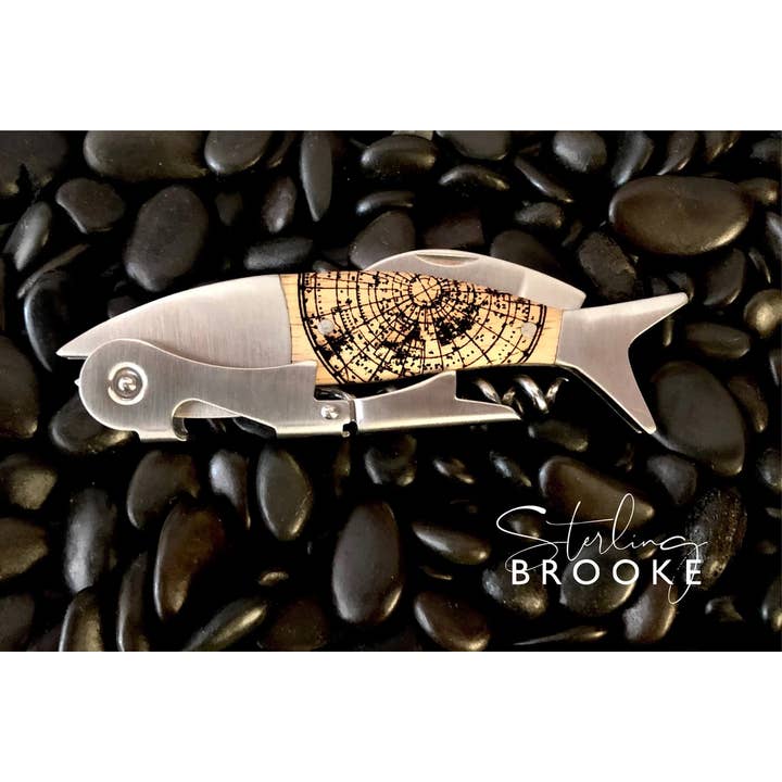 Ouvre-tirette double côtier | Graphique pour la vente par Sterling Brooke