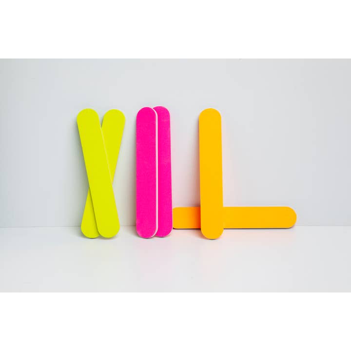 Aquarius Cosmetic SLU - Wholesale Nail File - Idc Institute Neon Precision Nail File5