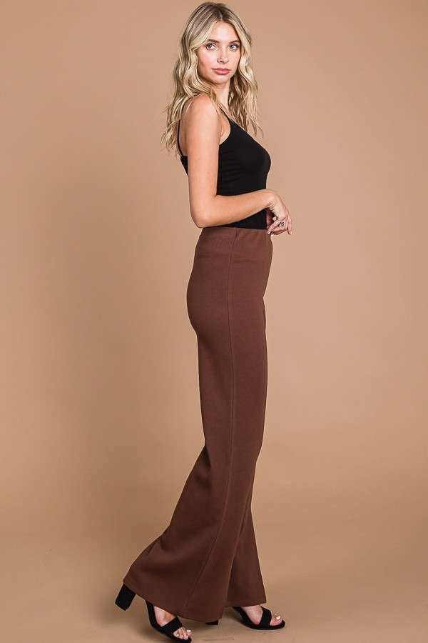 Culture Code – Engroshandel Bukser - Dame – CJP1810 - HØJTALJEDE BUKSER MED SLIDS FORAN9