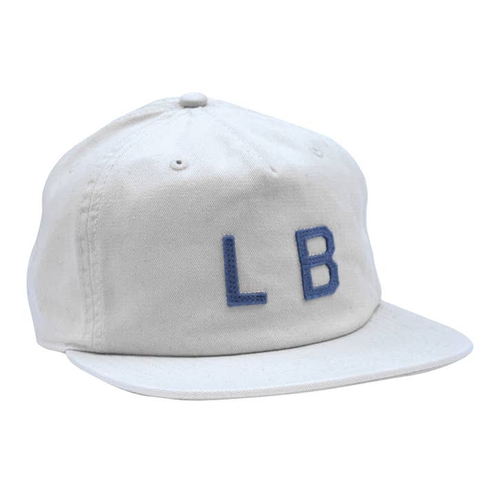 Port LB 5-panel Cap Vintage White for wholesale by Port LBC