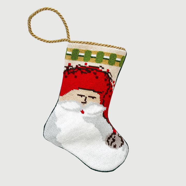 Bauble Stockings - Wholesale Holiday Stocking - Vietri: Santa in Twigs