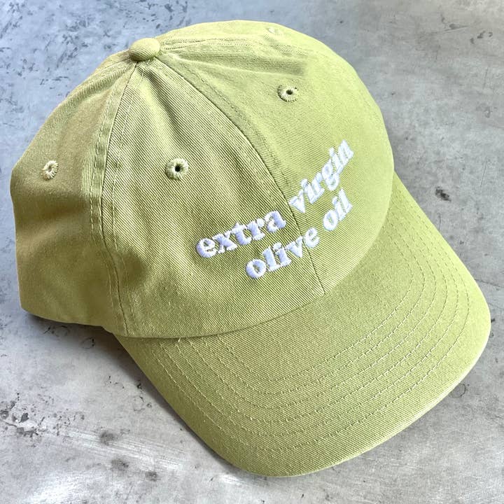 The Silver Spider - Wholesale Baseball Cap - Unisex - Extra Virgin Olive Oil baseball Cap Unisex Dad Hat cook chef