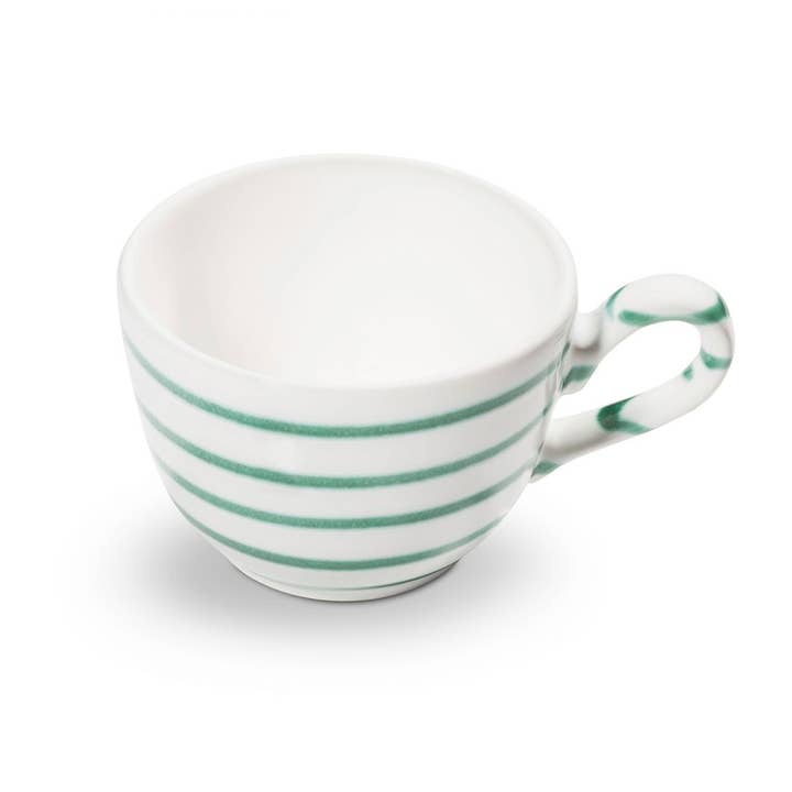 Dizzy green, coffee cup (0.19 L) for wholesale by Gmundner Keramik Handels GmbH