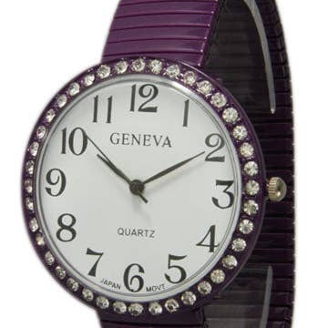 Time World USA – Relógio de pulso - Mulher por atacado – 6 Relógios Geneva Stretch2