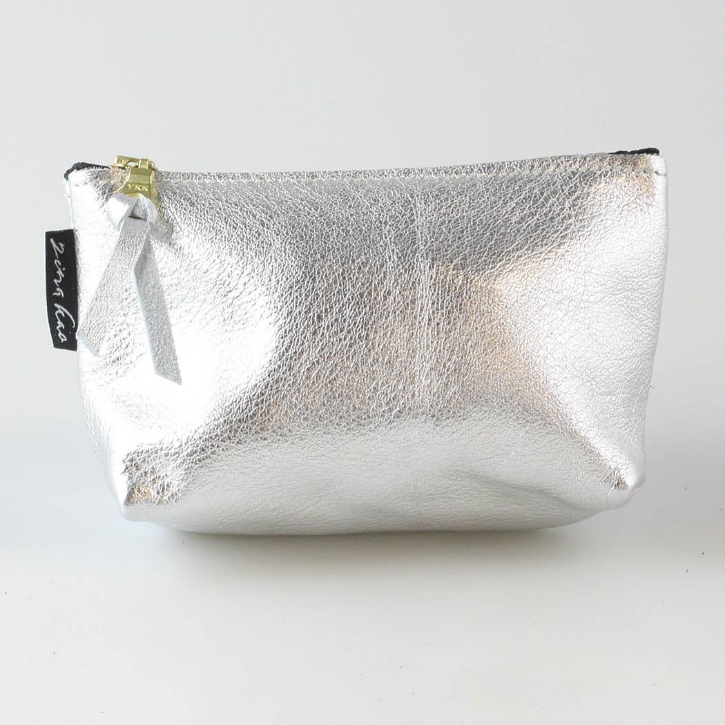 Zina Kao Exclusives – wholesale Make-up/cosmetic bag – The Smaller Metallic Makeup Clutch: 2 sizes! Bardot & Turner12