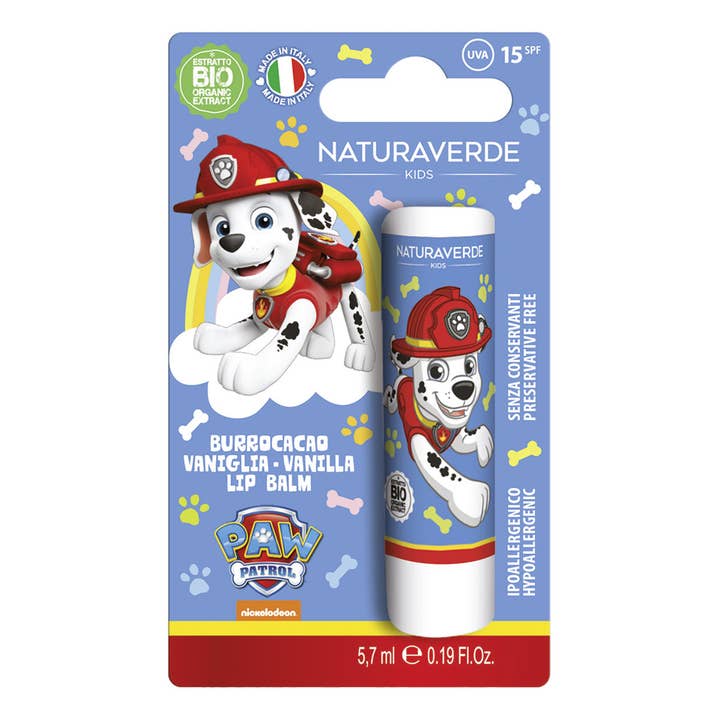 NATURAVERDE PAW Patrol Lippenbalsam für Kinder, 5,7 ml für den Großhandel von Jactal
