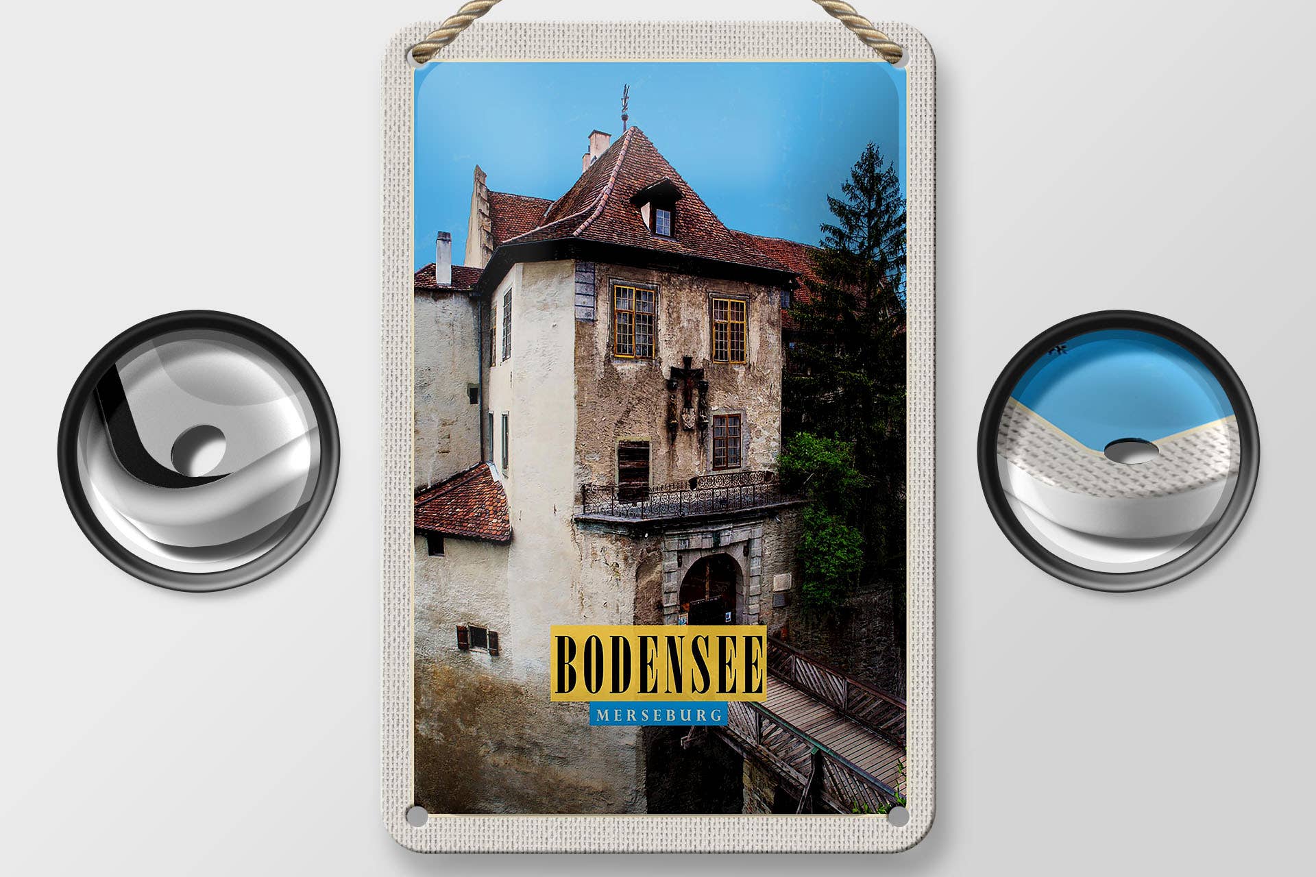 Femer - Wholesale Sign - Tin sign 12x18cm Bodensee Germany Merseburg1